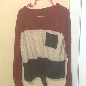 Kids Fall Long Sleeve Sweater